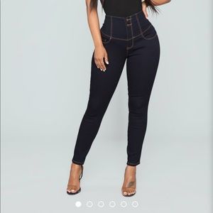 Fashion Nova Maranda waist sculpting jeans